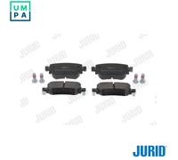 JURID 573603J Brake pad set