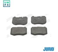 JURID 573608J Brake pad set