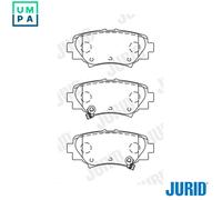 JURID 573614J Brake pad set