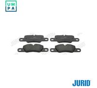 BRAKE PAD SET DISC BRAKE 573616J FOR PORSCHE MAB/MA1.03 3.8L 6cyl 911