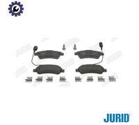 Jurid Brake Pad Set 573632J – Disc Brake, Fits Citroën Relay II Van ë-Relay