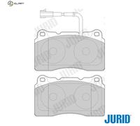Brake pads 573637J JURID for ALFA ROMEO BRERA 156 156 Sportwagon 147 GT 159