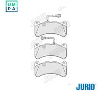 JURID 573663J Brake pad set