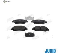 JURID 573691J Brake pad set