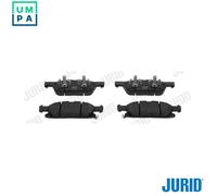 JURID 573698J Brake pad set