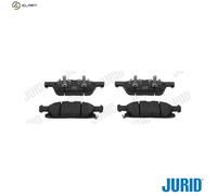BRAKE PAD SET DISC BRAKE 573698J FOR FORD USA YMCA/YLCA/BCCB/BCCA 2.0L 4cyl EDGE