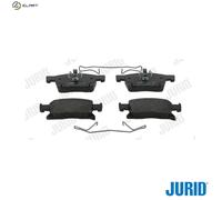 JURID 573702J Brake pad set