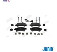 JURID 573704J Brake pad set