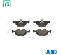 JURID 573744J Brake pad set
