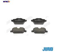 Jurid Brake Pad Set 573755J - Rear Disc Brake for MINI (2010-2017) Countryman/Cooper/Paceman