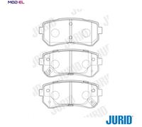 BRAKE PAD SET DISC BRAKE 573757J FOR KIA CEE'D/PRO/SW/Hatchback G4FA 1.4L 4cyl