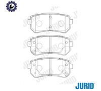 JURID 573757J Brake pad set