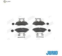Jurid Brake Pad Set (Disc Brake) 573760J for Mercedes-Benz Viano/Marco Polo/Camper 2.1L