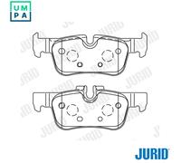 Jurid Brake Pad Set 573767J – Disc Brakes for BMW MINI 1/i3/X1/X2/F40