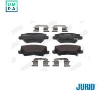 JURID 573811J Brake pad set
