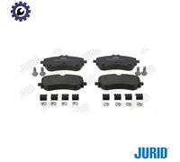 JURID 573832J Brake Pad Set, disc brake for MAN,VW