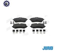 JURID 573832J Brake Pad Set, disc brake for MAN,VW