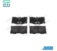Jurid Brake Pads Front Fits Mercedes-Benz C-Class CLS E-Class EQC GLC 15-25