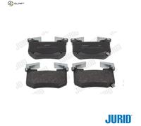 Brake pads 573870J JURID for KIA GENESIS
