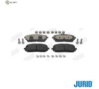 JURID 573882J Brake pad set