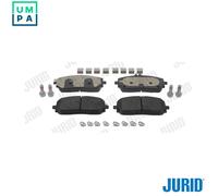 JURID 573882J Brake pad set