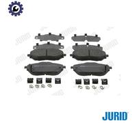 Jurid Brake Pads Front Fits Toyota C-HR Corolla 16-25