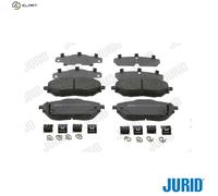 Jurid Brake Pads Front Fits Toyota C-HR Corolla 16-25