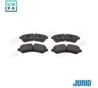 JURID 573889J Brake pad set