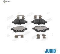 Jurid Brake Pads Rear Fits Opel Vauxhall Insignia 17-25