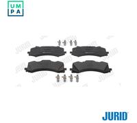 Jurid Brake Pads Front Fits Audi VW A6 Allroad A7 A8 Q7 Q8 Touareg 15-25