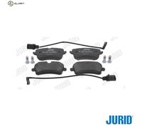 Jurid Brake Pads Rear Fits Audi Porsche A4 A5 A6 Allroad A7 A8 Macan 09-25