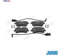 Jurid Brake Pads Rear Fits Audi Porsche A4 A5 A6 Allroad A7 A8 Macan 09-25