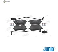 Jurid Brake Pads Rear Fits Audi Porsche A4 A5 A6 Allroad A7 A8 Macan 09-25