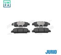BRAKE PAD SET DISC BRAKE 573970J FOR HONDA K24W2/K24W3 2.4L L15BY/L15B4 1.5L