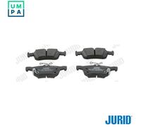 Jurid Brake Pads Rear Fits Honda Civic 16-26