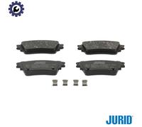 BRAKE PAD SET DISC BRAKE 574033J FOR MITSUBISHI 4B40 1.5L 4N14 2.3L 4B11 2.0L