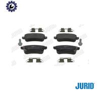 Jurid Brake Pad Set 574073J - Disc Brake - Fits Renault Captur II TCE 130
