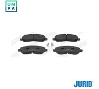 JURID 574082J Brake pad set