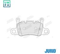 JURID 574102J Brake pad set