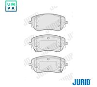 JURID 574201J Brake pad set