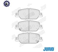 BRAKE PAD SET DISC BRAKE 574115J FOR HONDA LFB2/LFB1 2.0L L15BY/L15B7 1.5L 4cyl