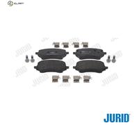 JURID 574118J Brake pad set