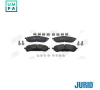 JURID 574132J Brake pad set