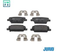 Jurid Brake Pad Set 574153J Rear - Fits Hyundai Santa Fe 18-26