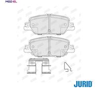 JURID 574155J Brake pad set