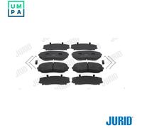 JURID 574178J Brake pad set