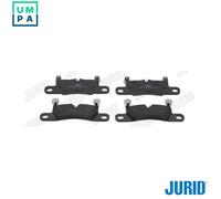 JURID 574189J Brake pad set