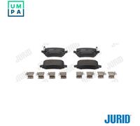Jurid Brake Pad Set 574200J - Disc Brake, Fits Hyundai Tucson 1.6 T-GDI & Kia 1.6L 4cyl