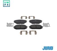 Jurid Brake Pad Set 574203J – Front Disc, Fits Hyundai Tucson/Ioniq, Kia EV6 (21-25)