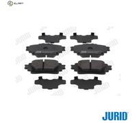 JURID Brake Pads | 574212J | Rear | for TOYOTA HIGHLANDER 2019- | OE-Matching Quality | Low Noise & Long Life